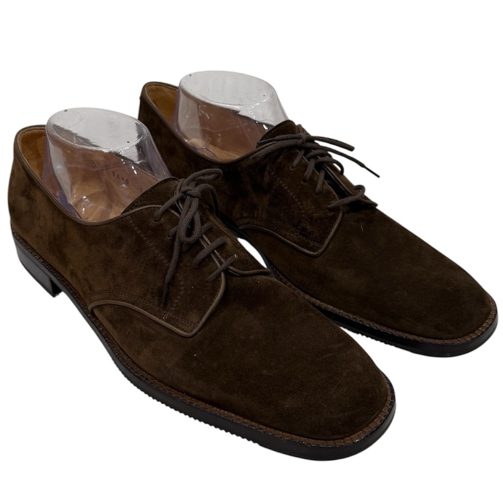 Brown Suede Men's Oxfords